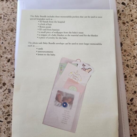 Creative Memories Bady Bundle Set Vintage 2004 Scrapbooking Crafting - Picture 10 of 10